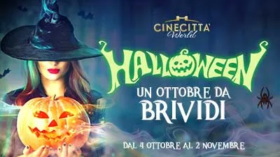 Halloween 2025 a Cinecittà World: Un Ottobre da Brividi Tra Nuove Attrazioni, Show e Divertimento per Tutti