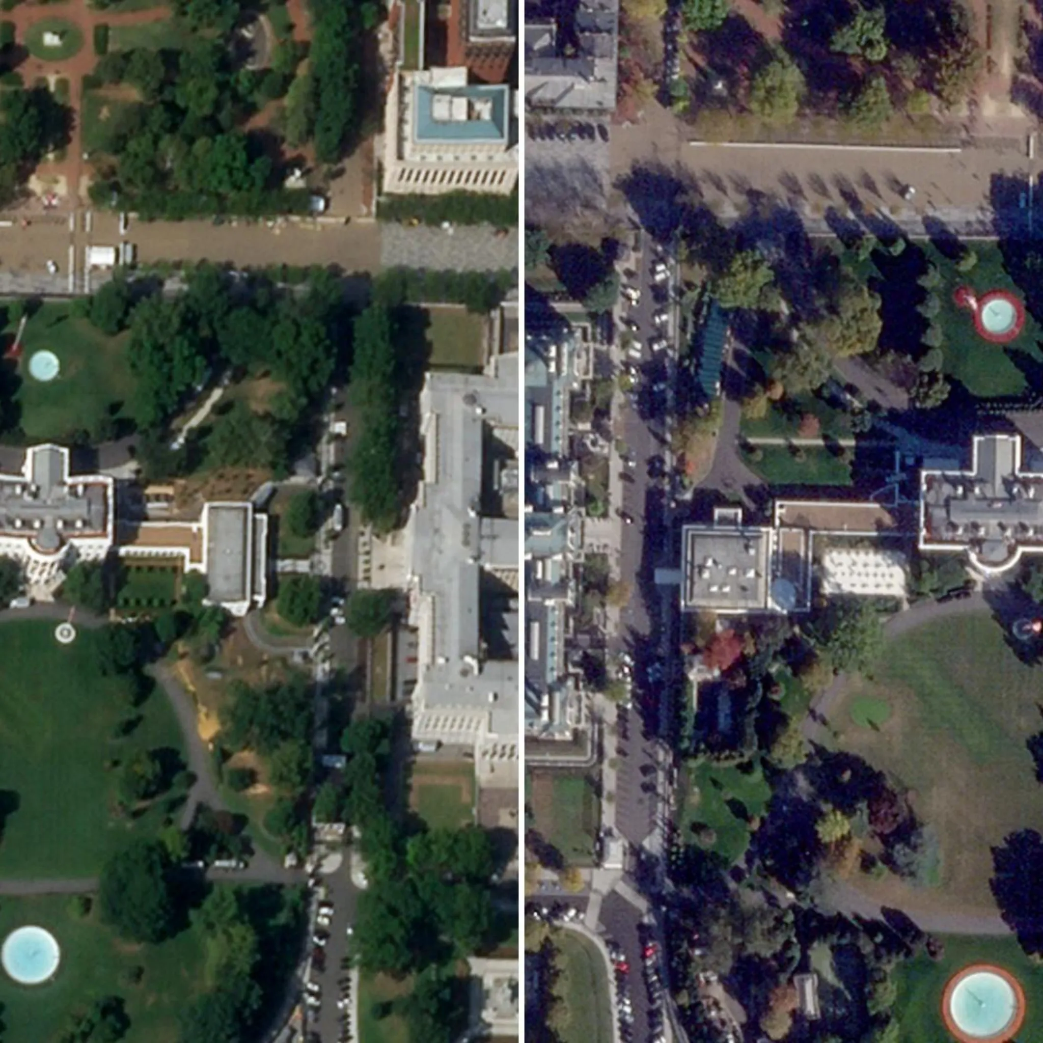 Demolizione dell’East Wing della Casa Bianca: le immagini satellitari rivelano la trasformazione storica voluta da Trump