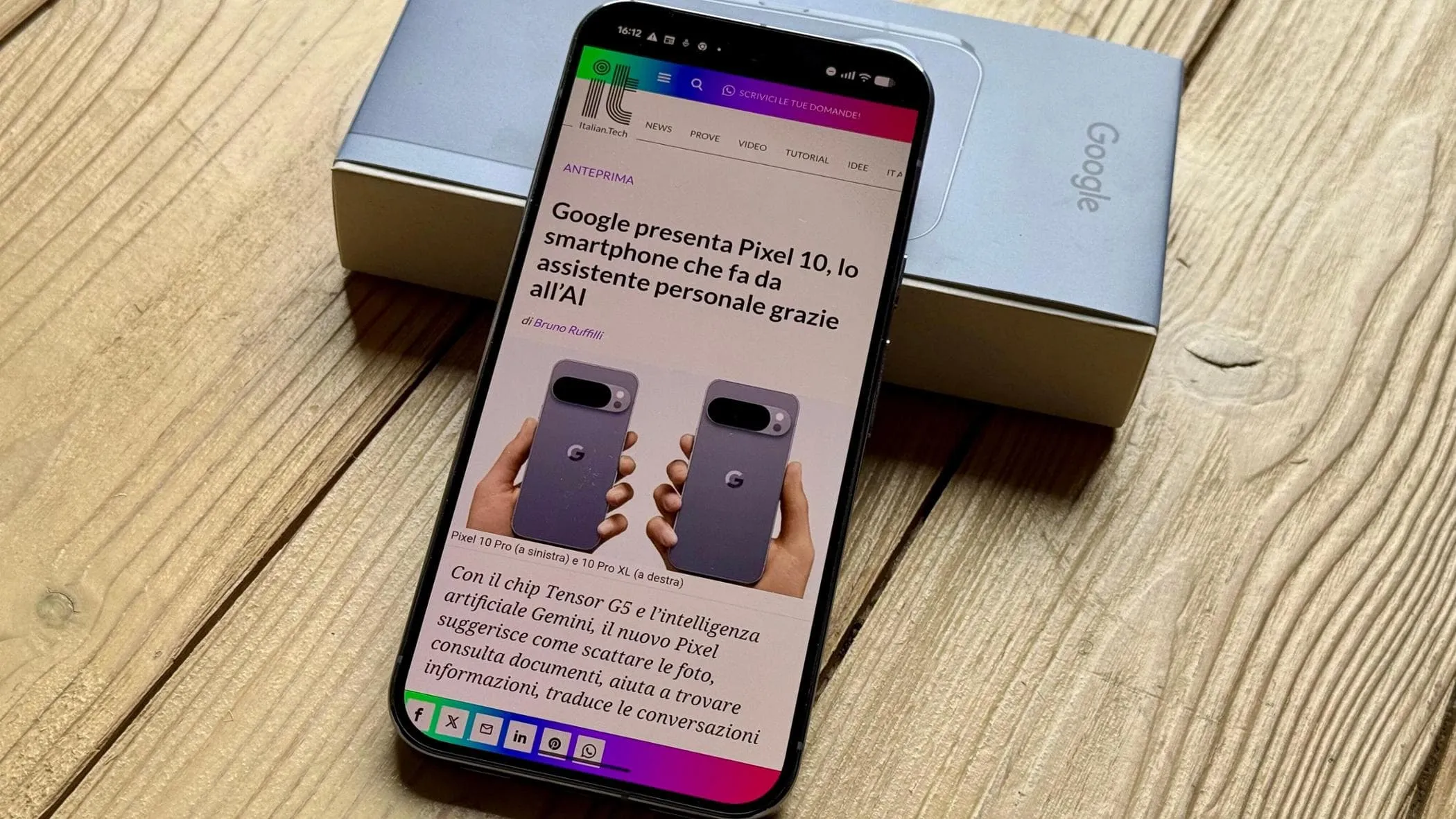 Google Pixel 10 Pro XL: La prova dell'intelligenza artificiale al centro del miglior smartphone 2025