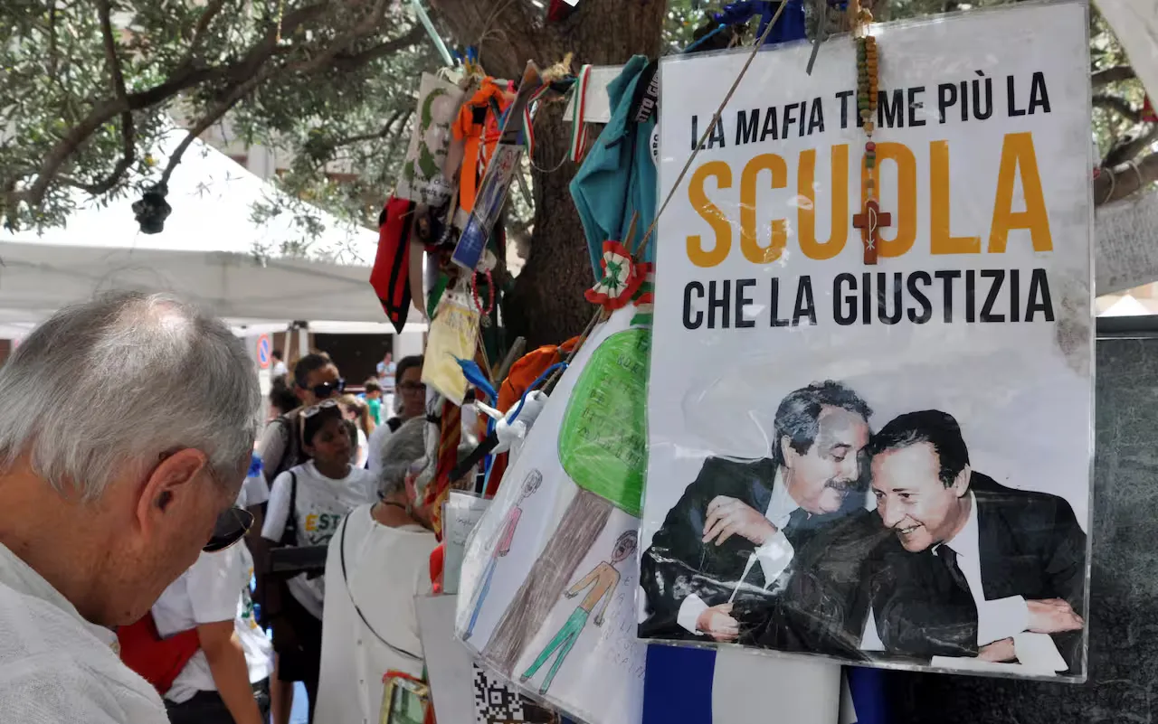 34 anni fa la strage di via d'Amelio: la commemorazione a Palermo del giudice Borsellino e degli agenti di scorta trucidati dalla mafia