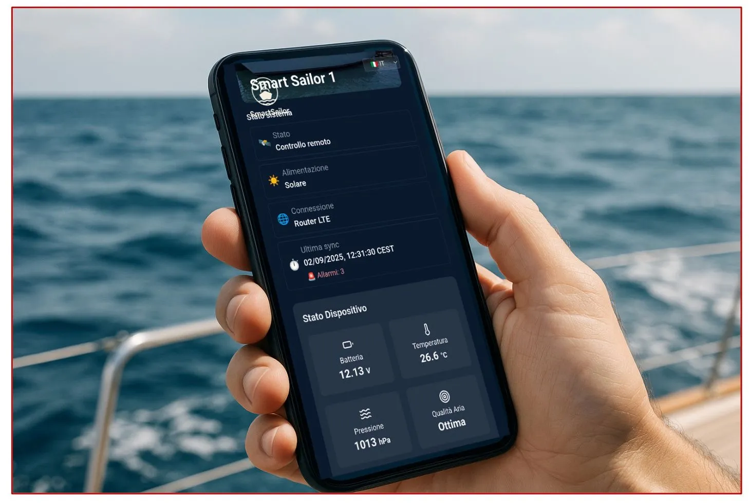 Chimera Tech rivoluziona la nautica con Smart Sailor: il marinaio digitale che trasforma la barca in un ambiente intelligente e sicuro