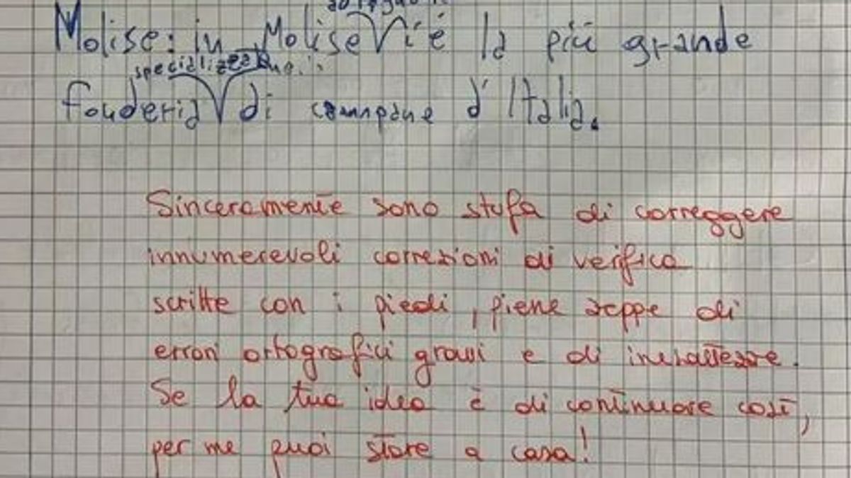 Treviso, docente corregge un alunno con la frase 'Puoi anche stare a casa': il dirigente prende posizione e si apre un dibattito