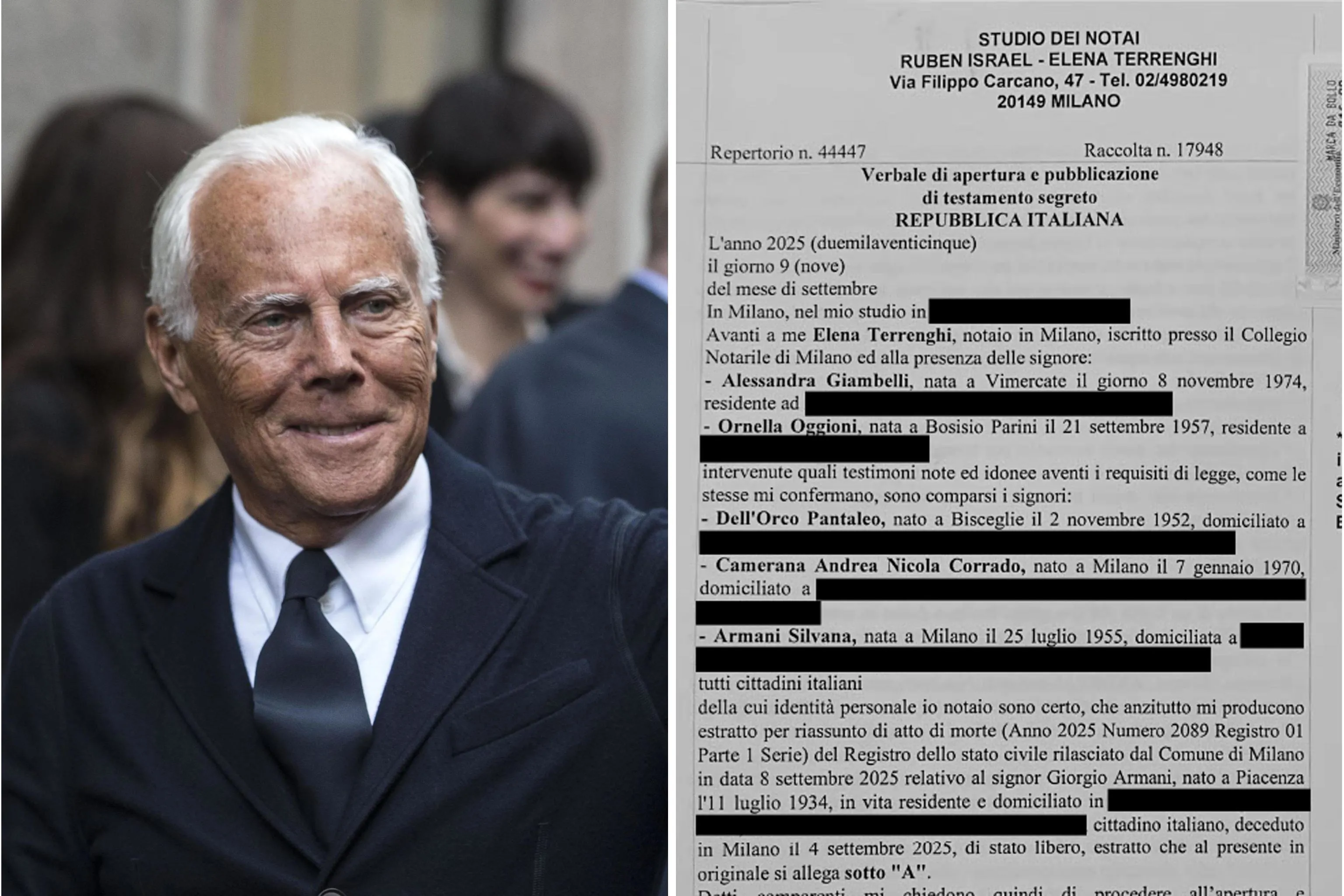 Il Testamento di Giorgio Armani: Le Strategie tra Golden Power, Interesse Francese e Difesa del Made in Italy