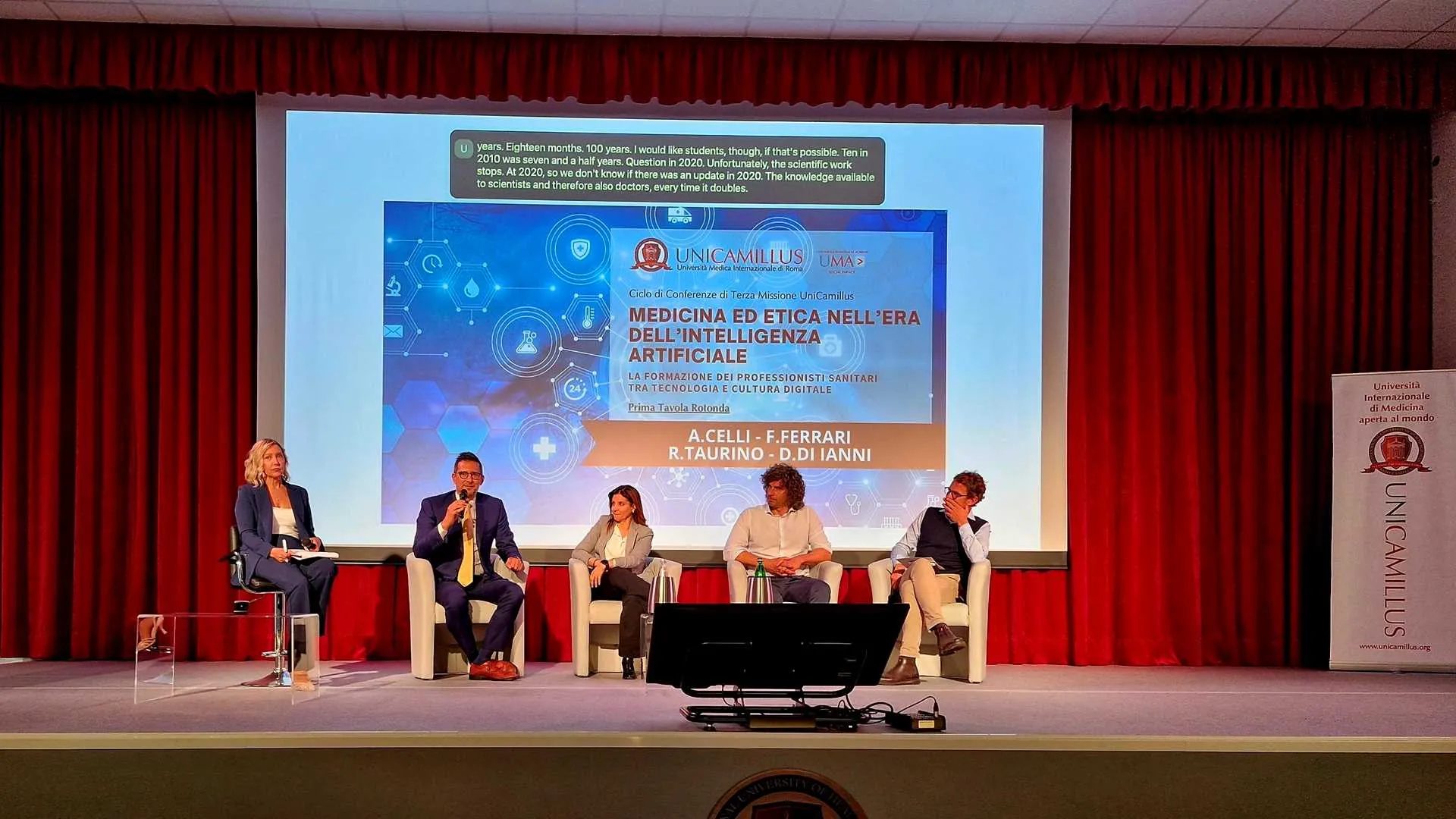 UniCamillus guida l’innovazione IA nella formazione sanitaria