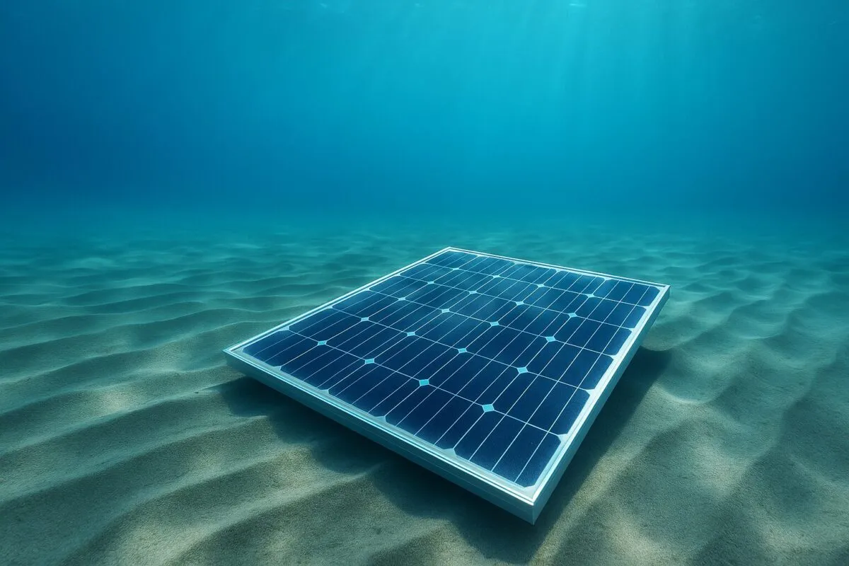 Nuove frontiere dell’energia: pannelli solari sott’acqua