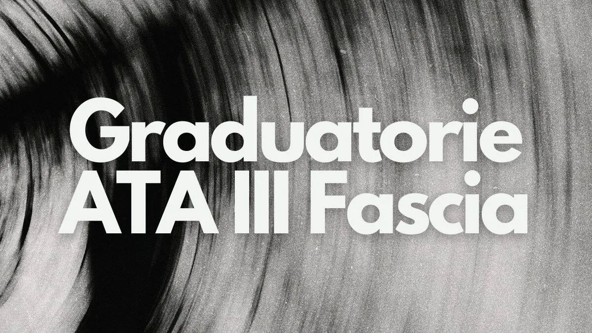 Graduatorie ATA terza fascia: verifica CIAD e scadenze 2024/27