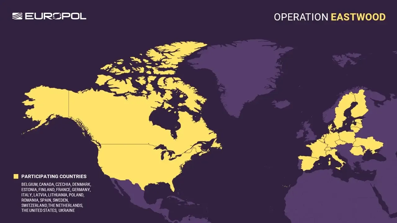 Operazione Eastwood: colpo al cybercrime filorusso in Europa