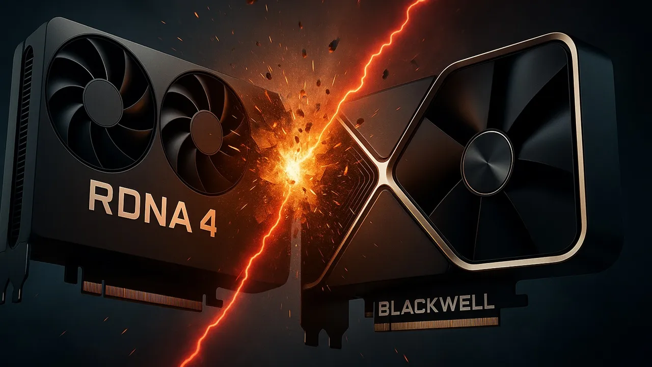 RDNA 4 e Blackwell, il confronto che cambia le GPU