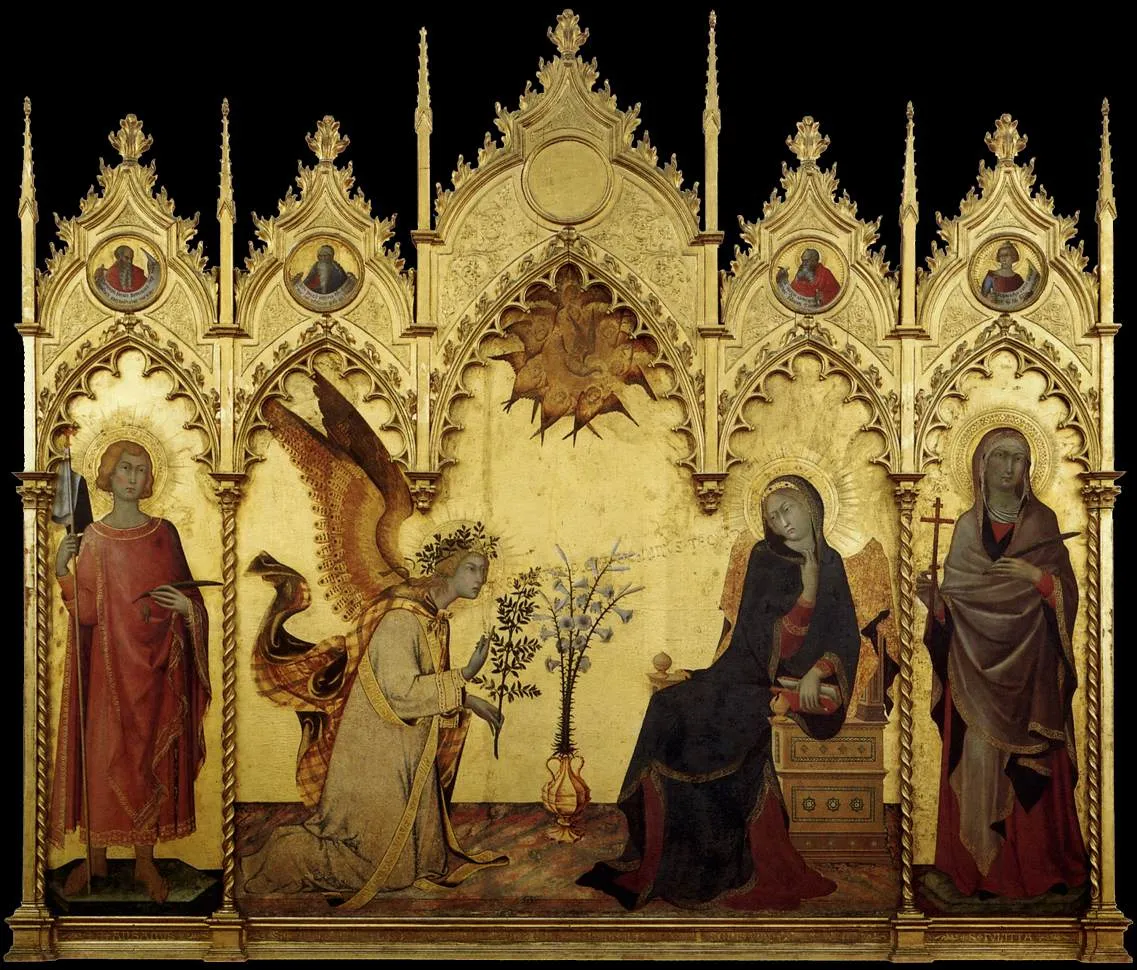 A quale cultura pittorica si rifà Simone Martini? Dalla scuola senese al gotico internazionale