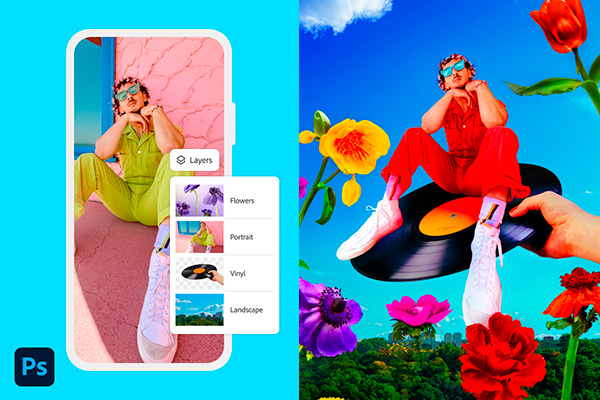 Photoshop mobile sbarca su Android: Intelligenza artificiale e nuove opportunità creative
