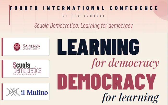 Alla Sapienza di Roma prende il via la IV Conferenza internazionale di Scuola Democratica