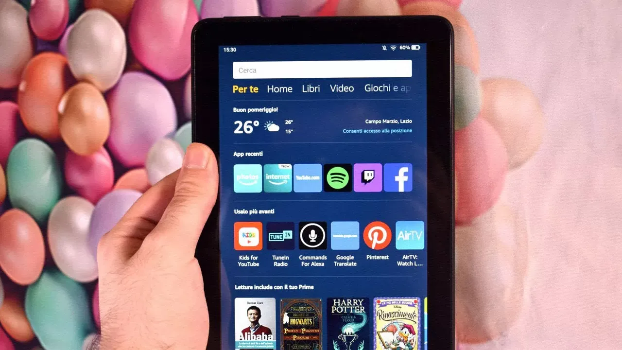 Amazon rivoluziona i suoi tablet Fire: nuova strategia su Android open source, ma senza Google Play Store
