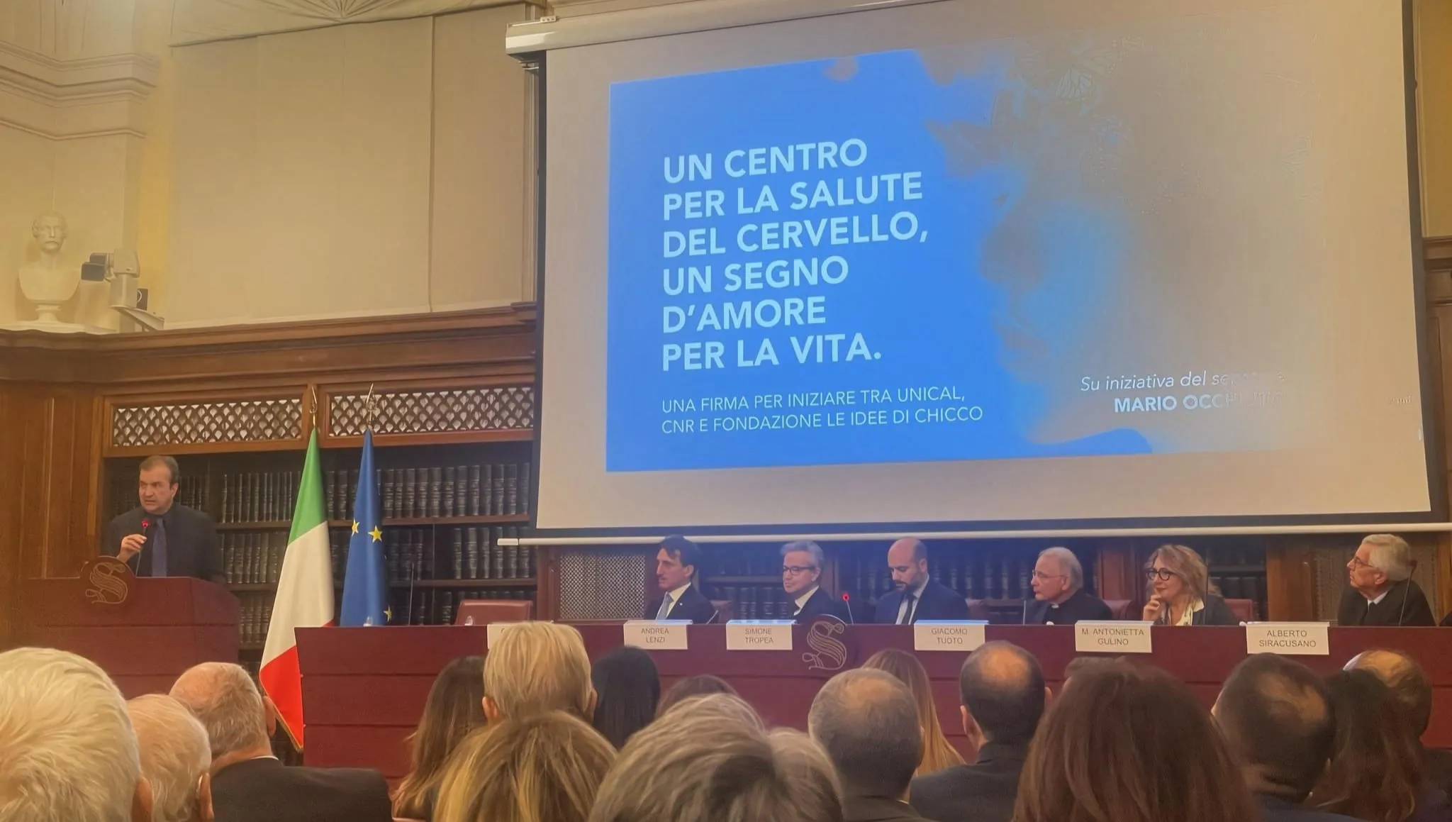 All’Unical nasce il Centro per la Salute del Cervello: firmata la convenzione al Senato