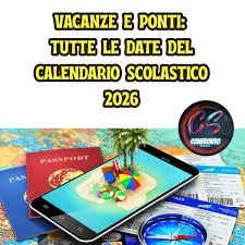 Calendario scolastico 2026: tutti i ponti e i rientri dalle vacanze per studenti e famiglie