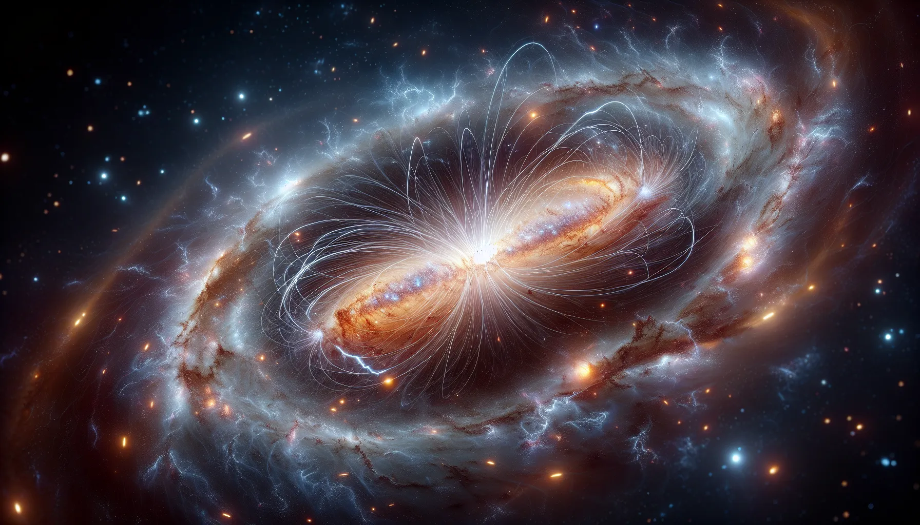 Campo magnetico primordiale, le prime tracce nei vuoti tra le galassie: la scoperta che riscrive la storia dell’universo