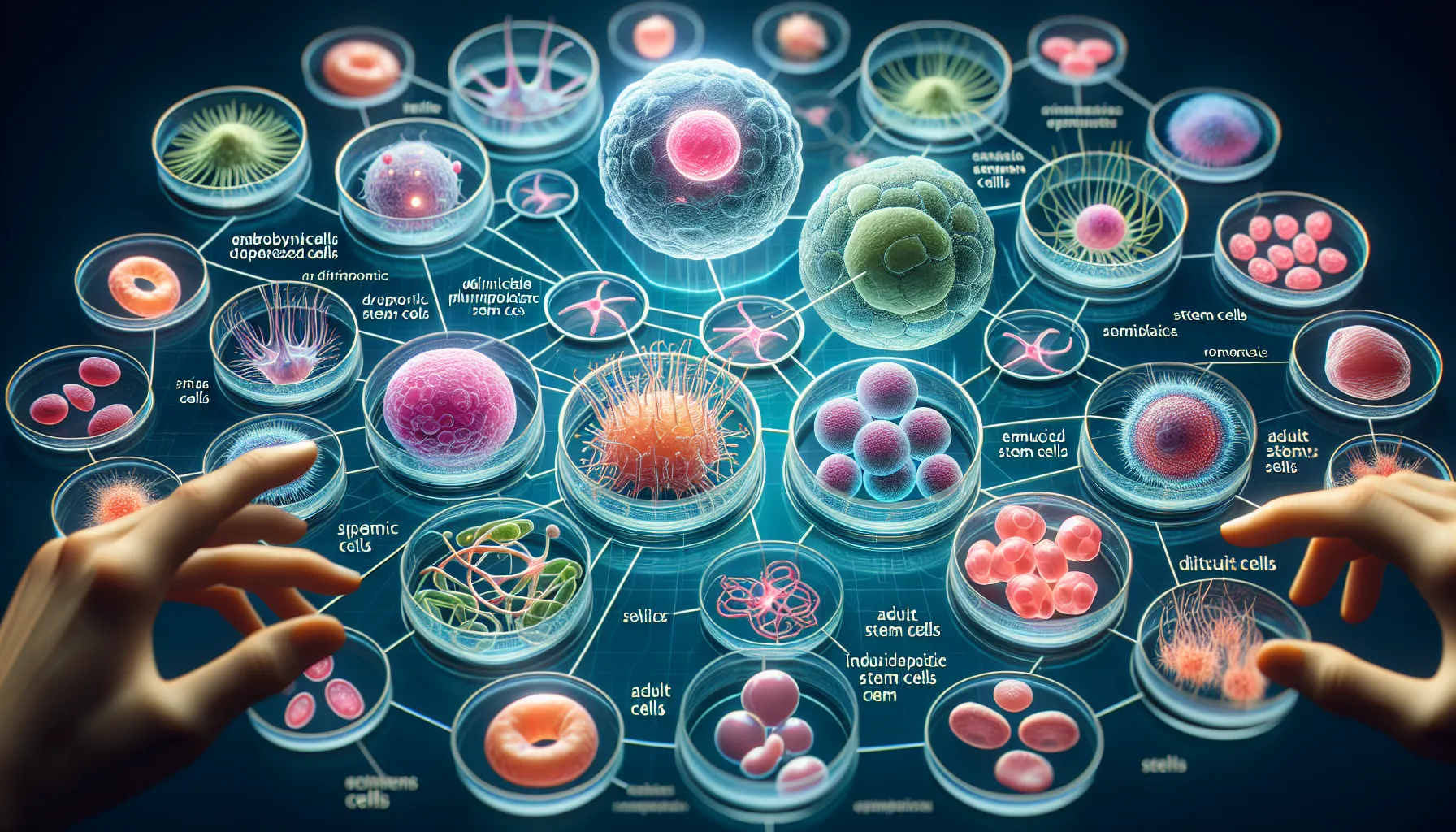 Cellule staminali: quali sono i diversi tipi e come funzionano