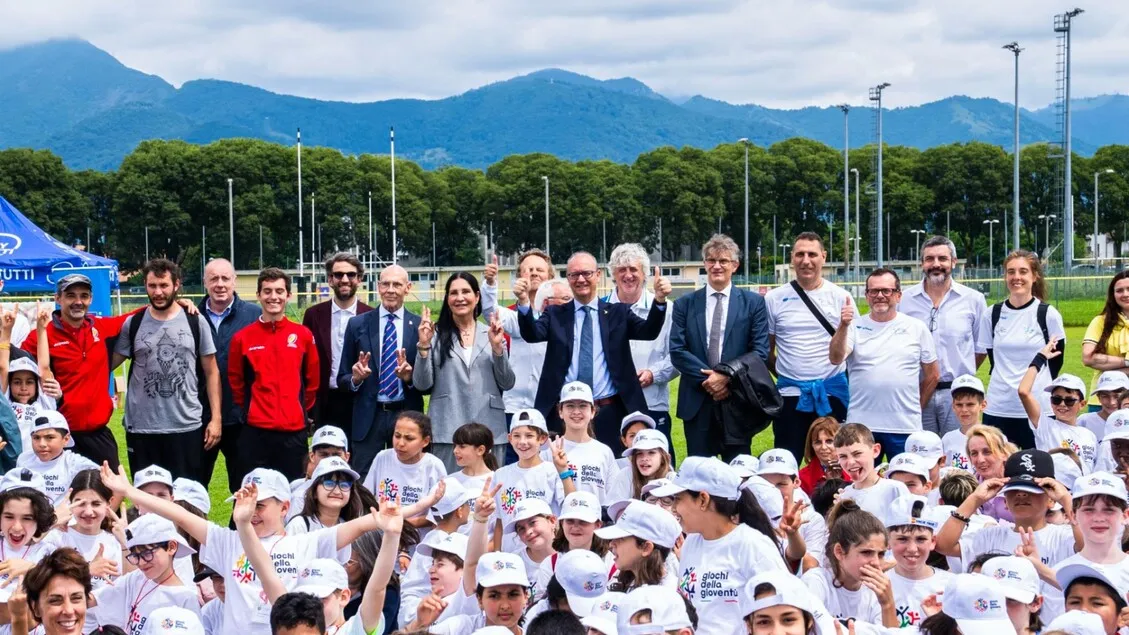 Cerimonia all'Olimpico: 6.000 alla finale dei Giochi della Gioventù con i ministri Valditara e Abodi