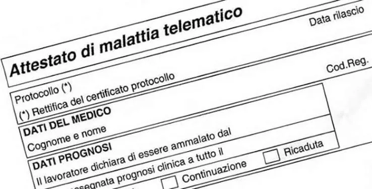 Certificato di malattia INPS: quando vale anche per il giorno prima