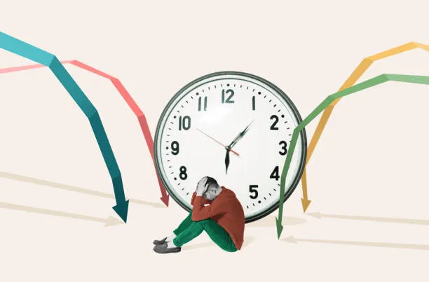 Come la depressione spezza il ritmo tra emozioni e percezione del tempo