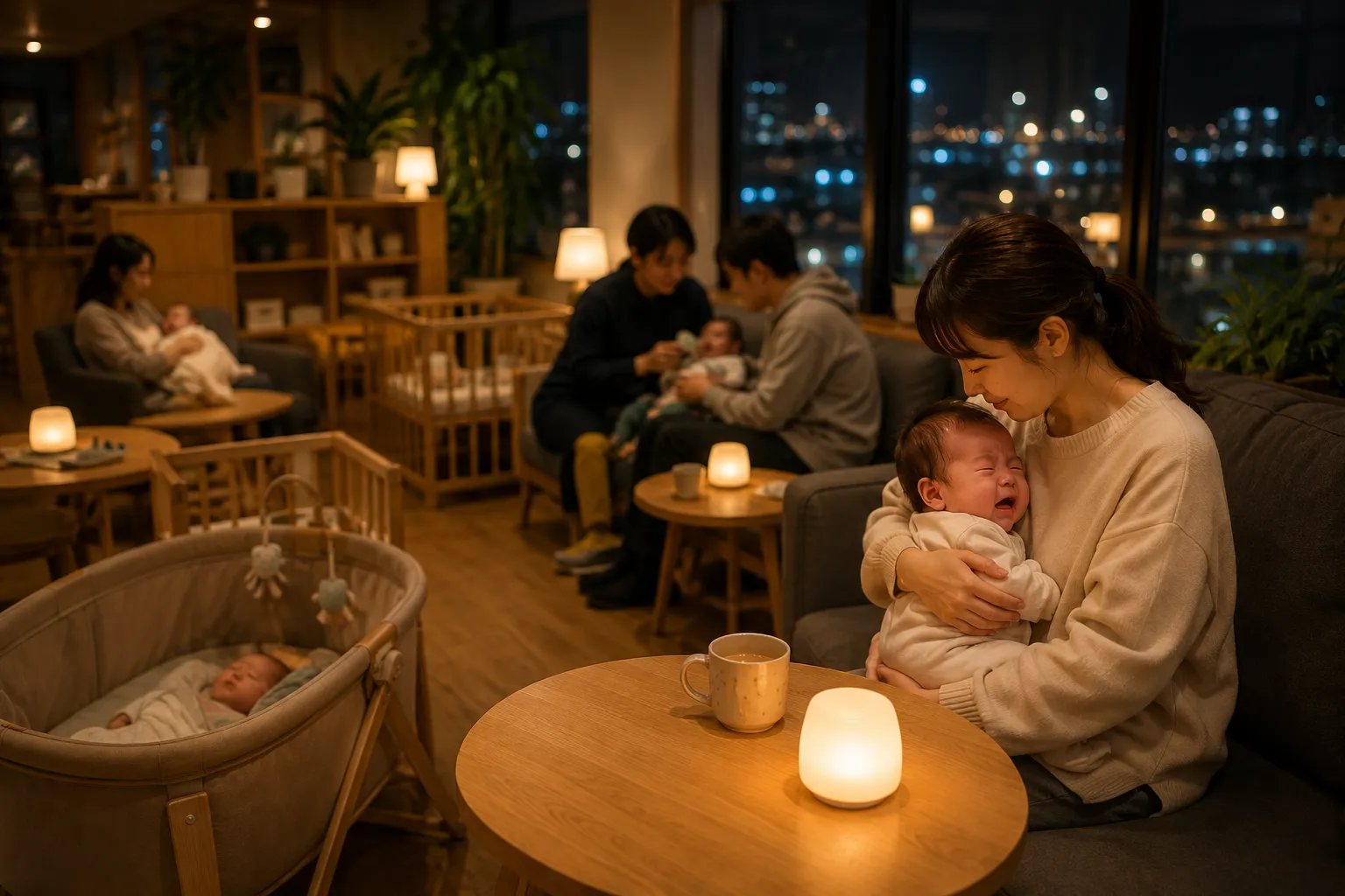 Crying café in Giappone: cosa sono e come funzionano i locali per genitori e neonati
