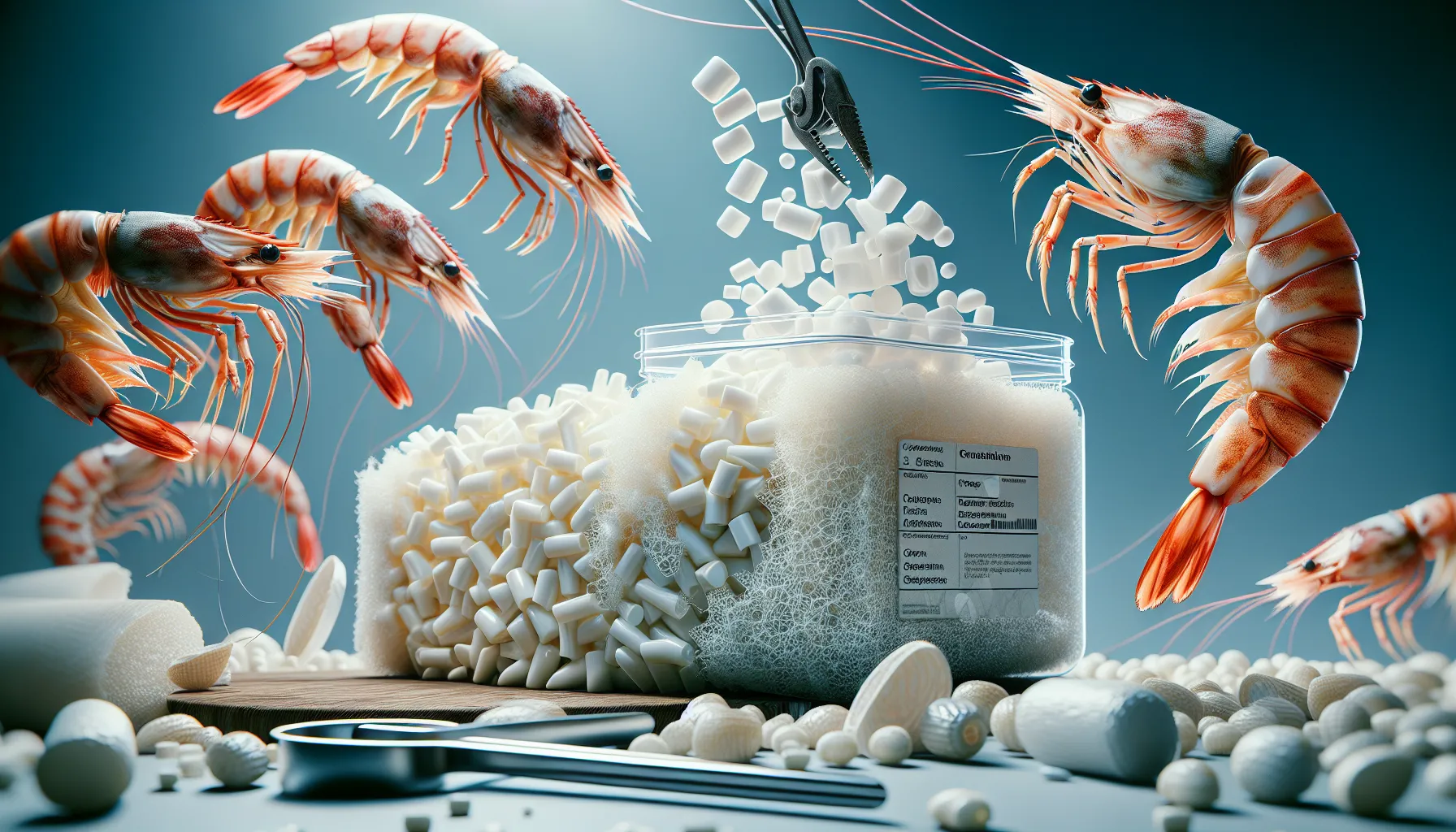 Dai gusci dei gamberi un possibile sostituto della plastica: la svolta del chitosano