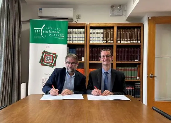 Firmato a Pechino l'accordo tra l'Istituto italiano di cultura e Fondazione Italia Cina che rafforza la cooperazione tra i due Paesi