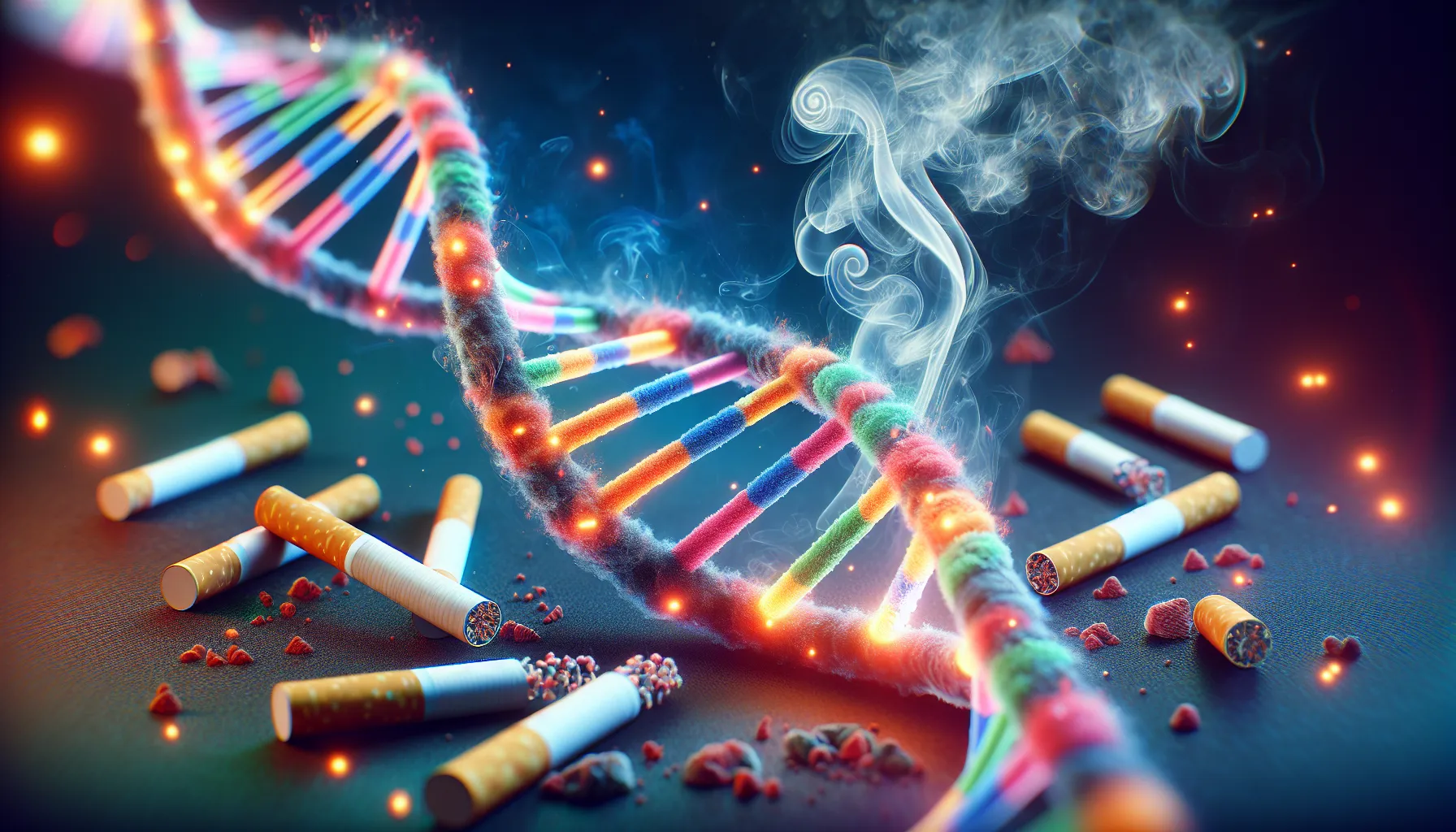 Fumare meno è scritto nel DNA: una variante genetica riduce il consumo di sigarette fino al 78%