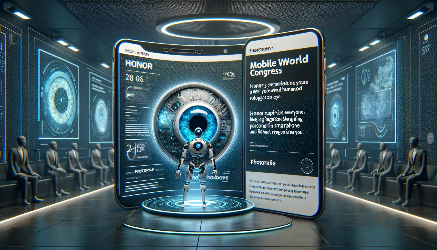 Honor stupisce al MWC 2026: lo smartphone con occhio robotico e l’umanoide che ti riconosce