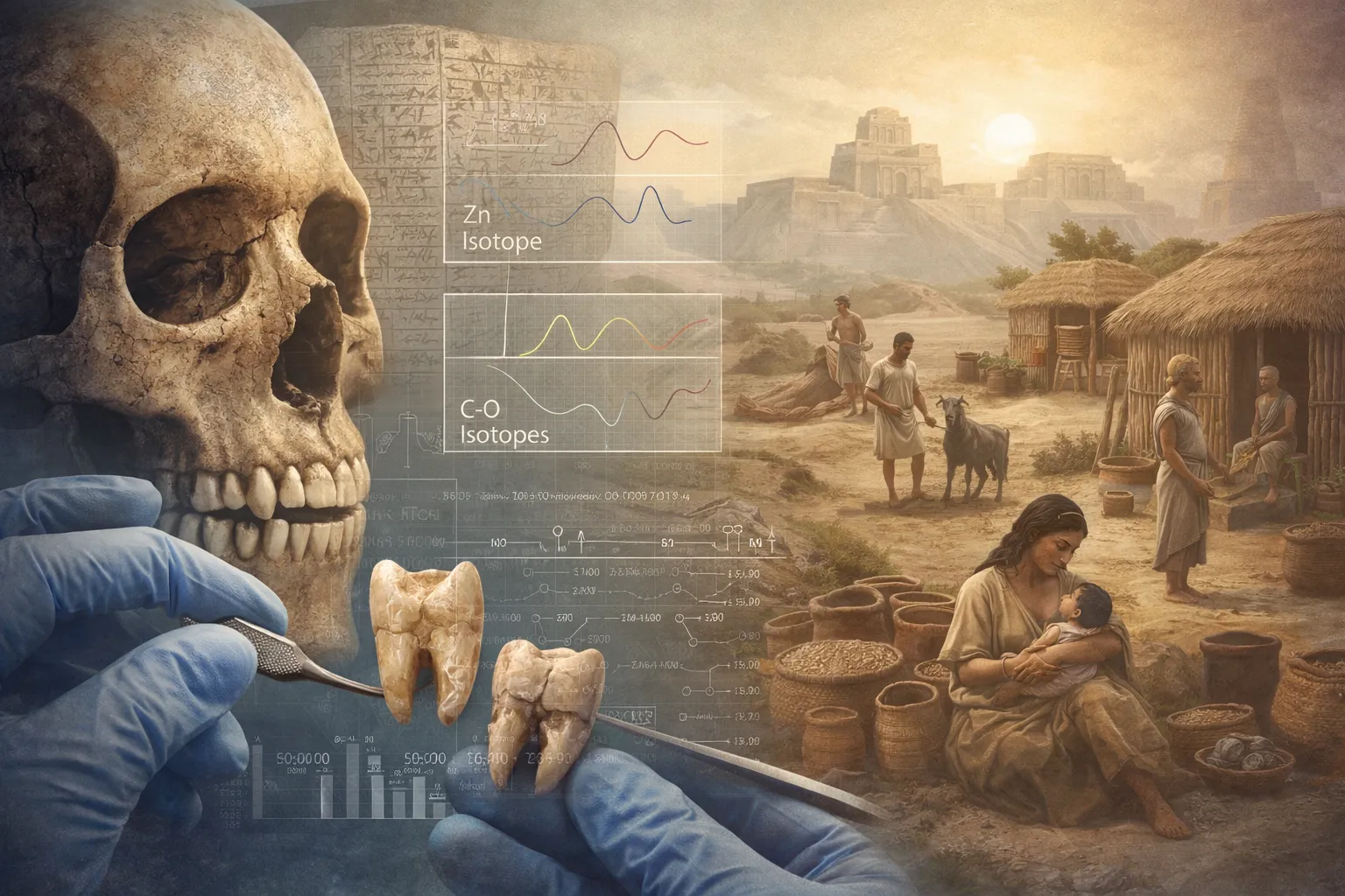I denti dei Sumeri raccontano cosa mangiavano 5.000 anni fa: la scoperta che riscrive la vita quotidiana in Mesopotamia