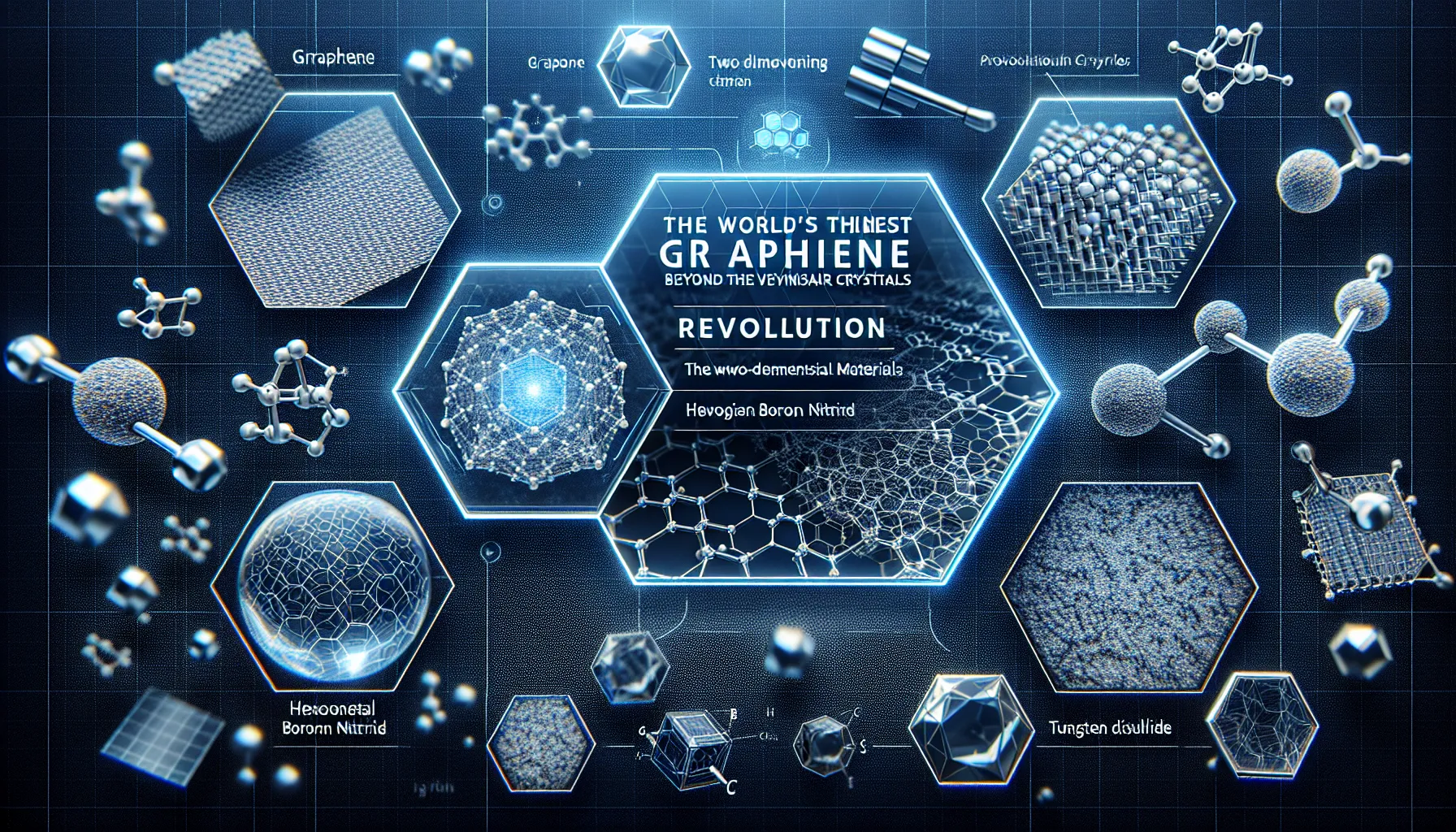 I materiali più sottili del mondo: oltre il grafene, la rivoluzione dei cristalli bidimensionali