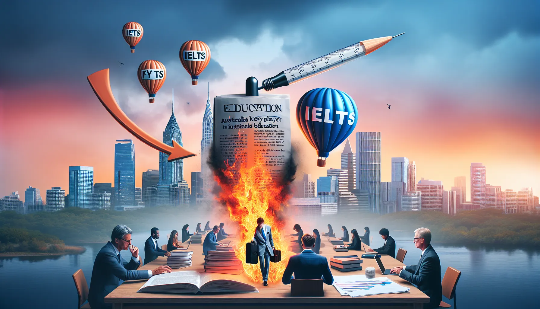 IDP Education in crisi: fatturato in calo del 15% e volumi IELTS dimezzati in India