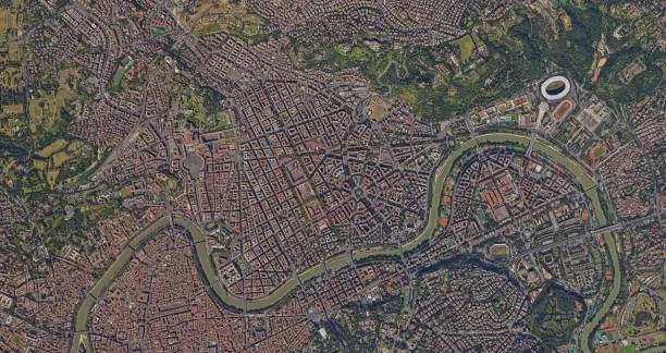 Il satellite italiano Cosmo-SkyMed CSG FM3 regala le prime straordinarie immagini di Roma