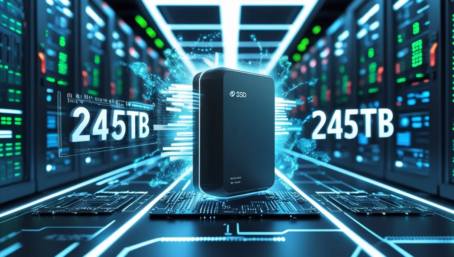Kioxia rivoluziona i datacenter con SSD da 245 TB