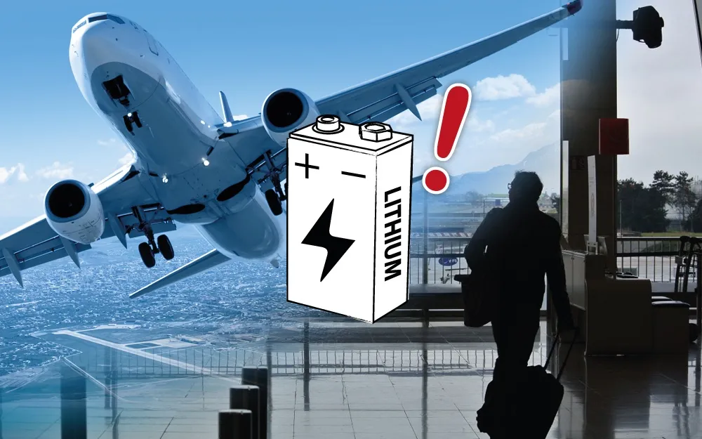 Batterie al litio in aereo, la nuova stretta della FAA: tutte le procedure rafforzate per la sicurezza dei voli
