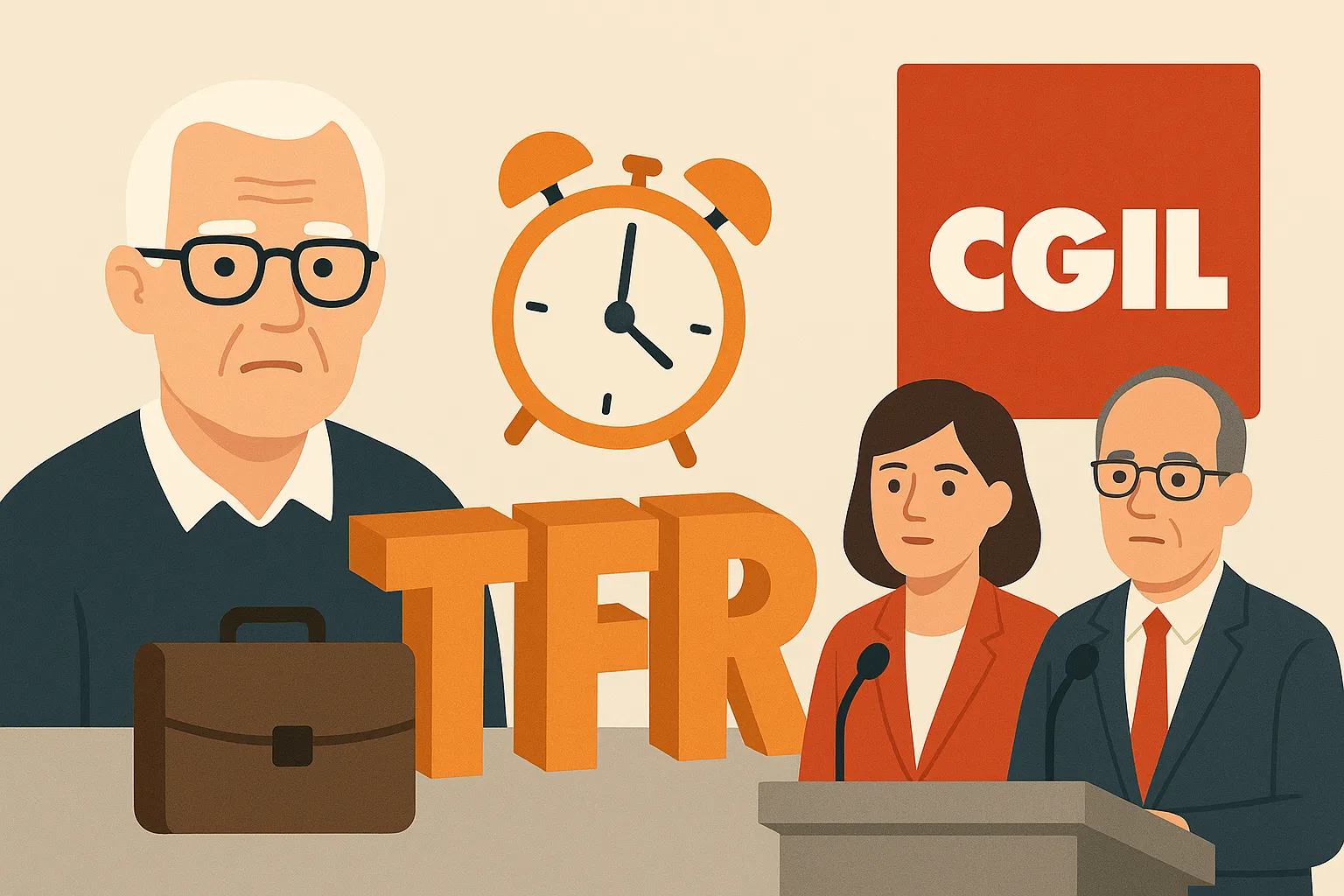 Riforma Pensioni 2025: La Critica della Cgil sull’Utilizzo del Tfr e le Novità della Protesta Sindacale