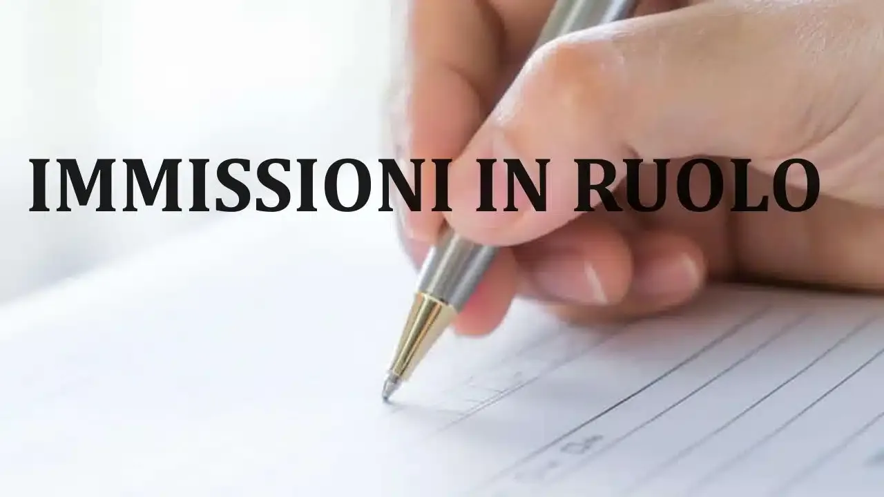 Immissioni in ruolo 2025/26: nomine e avvio servizio