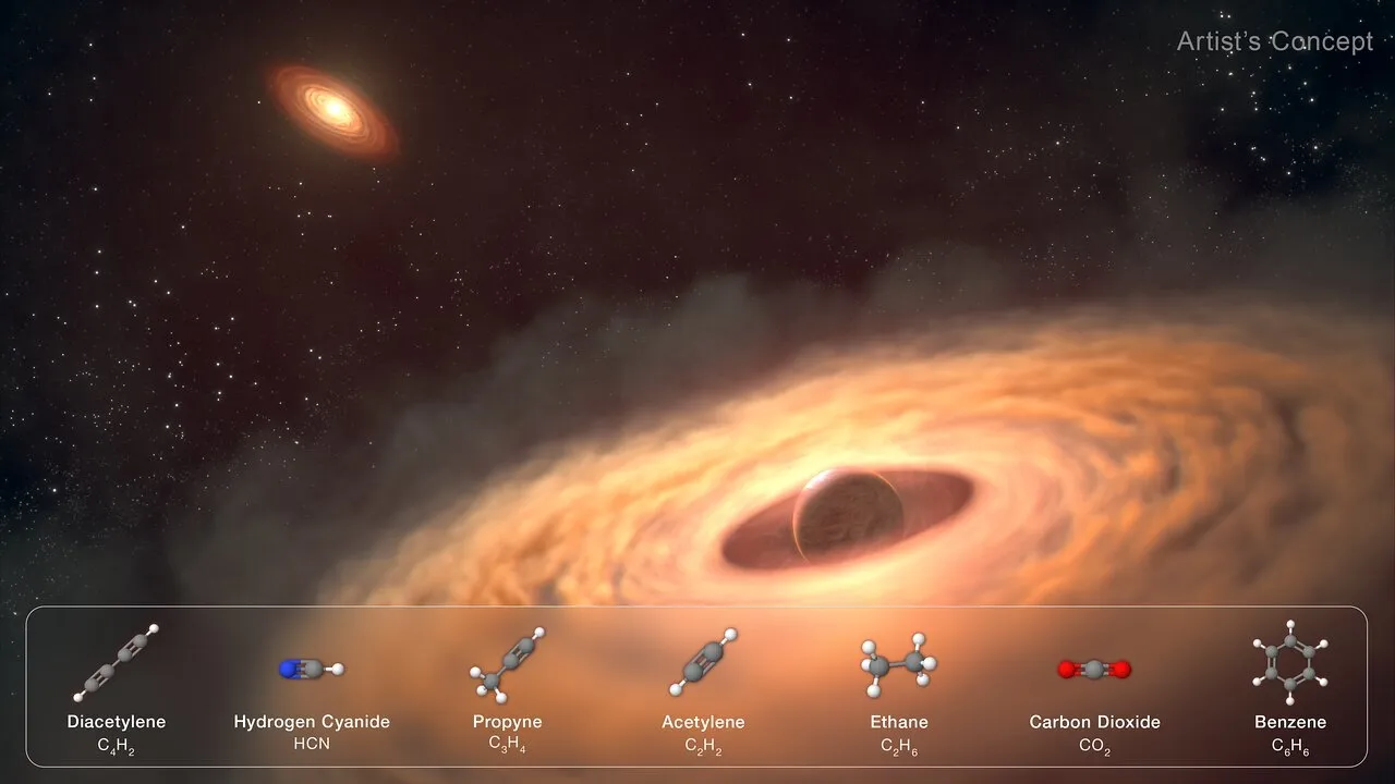 James Webb: Un Nuovo Sguardo sulla Formazione delle Lune Intorno ai Giganti Gassosi