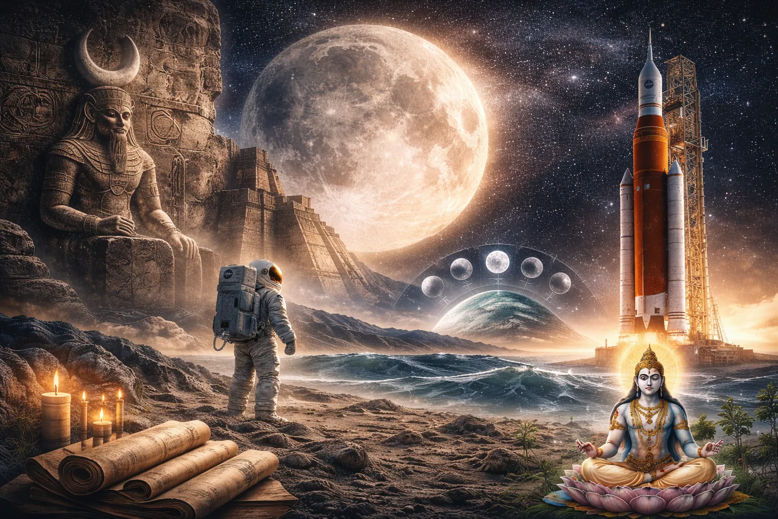 La Luna e noi: dal programma Artemis a millenni di fascino, come il nostro satellite ha plasmato la vita umana