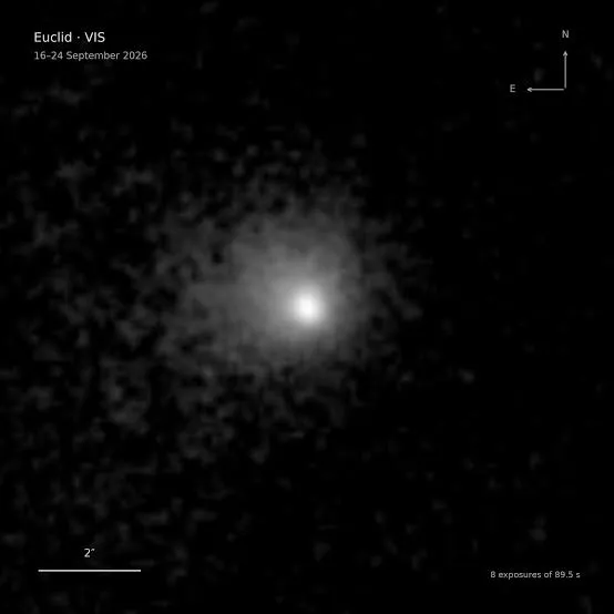 La prima cometa di Euclid, inattesa per il cacciatore dell'universo oscuro