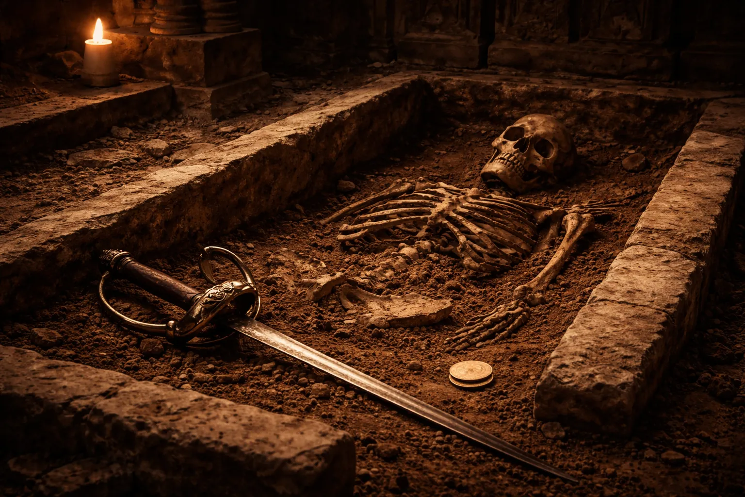 Lo scheletro sotto l'altare di Maastricht: è davvero d'Artagnan?