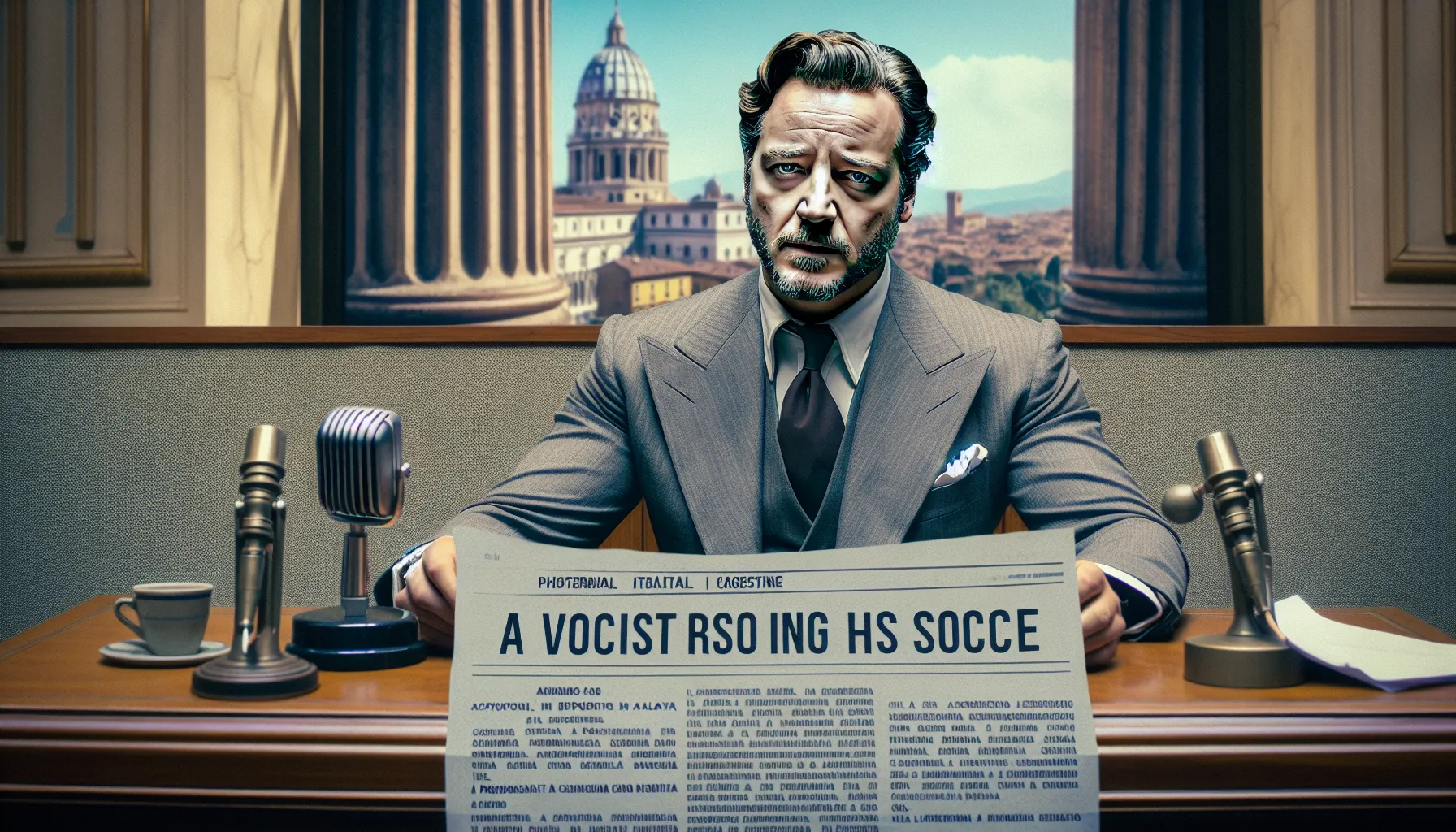 Luca Ward blinda la sua voce contro l’intelligenza artificiale: una mossa pionieristica in Italia