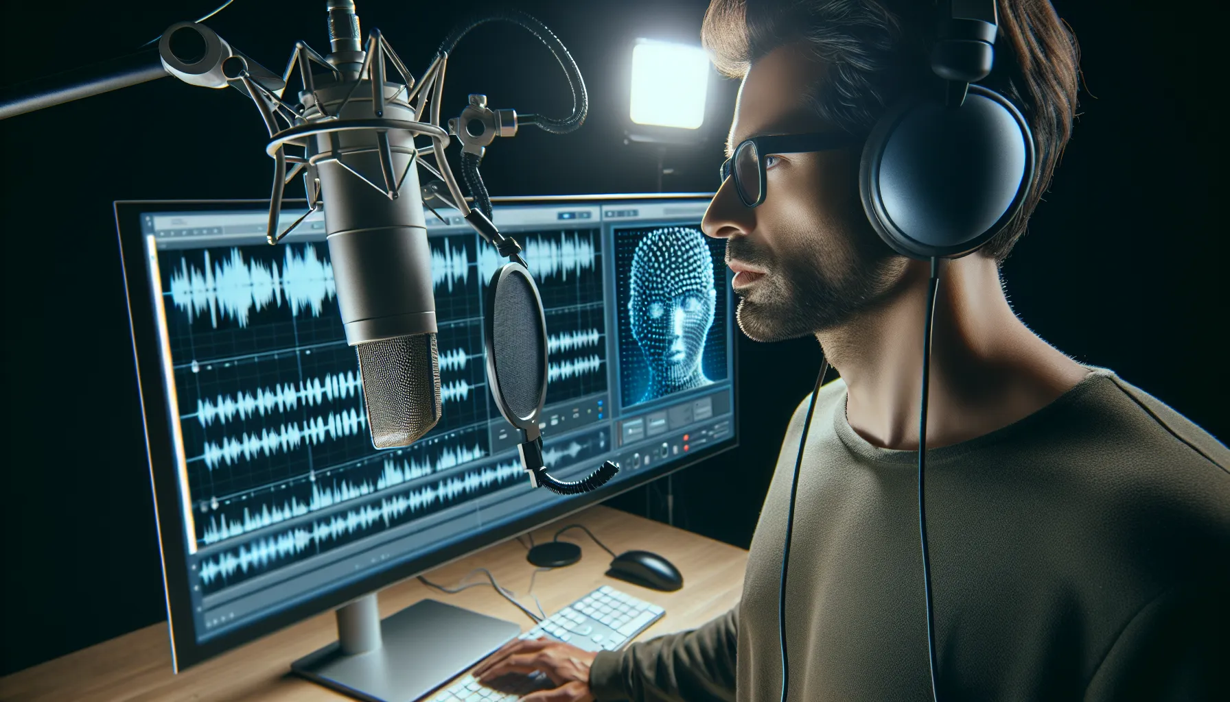 Luca Ward registra la propria voce per proteggerla dall’intelligenza artificiale: mossa pionieristica in Italia