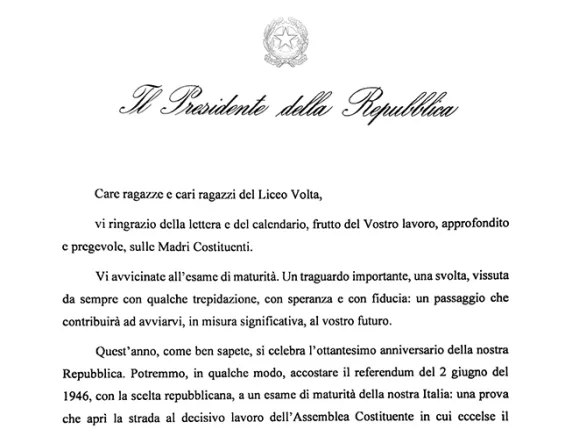 Mattarella e il 2 giugno 1946: la prova di maturità della Repubblica nel messaggio agli studenti