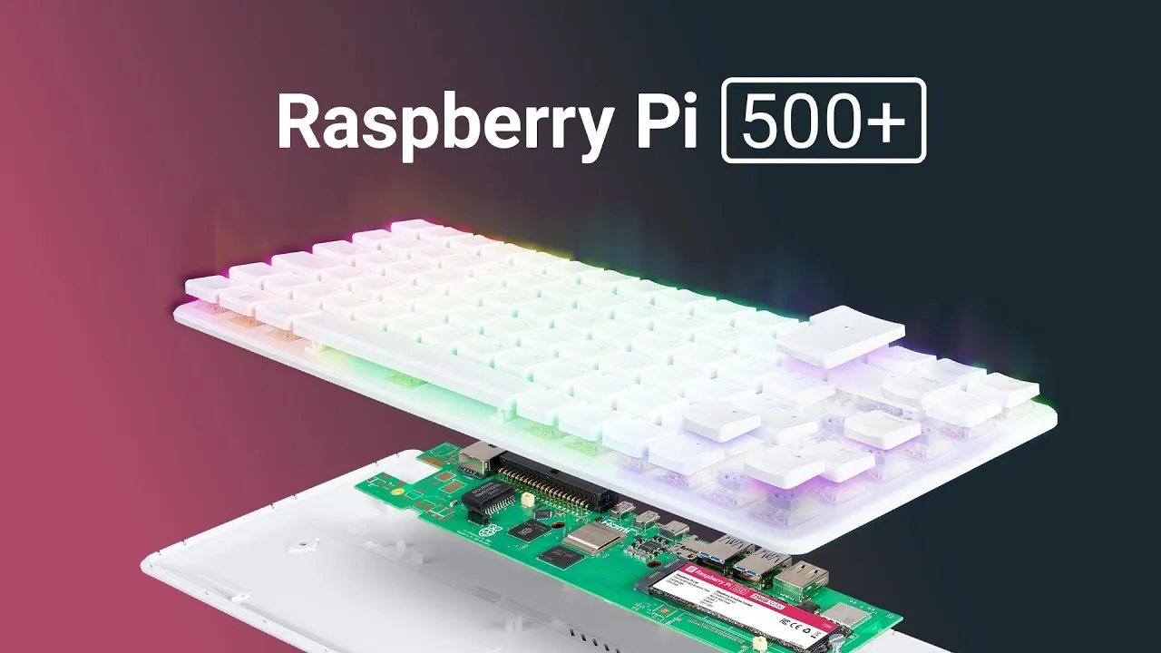 Raspberry Pi 500+: Potenza, Innovazione e Tastiera Meccanica nel Nuovo Computer Compatto