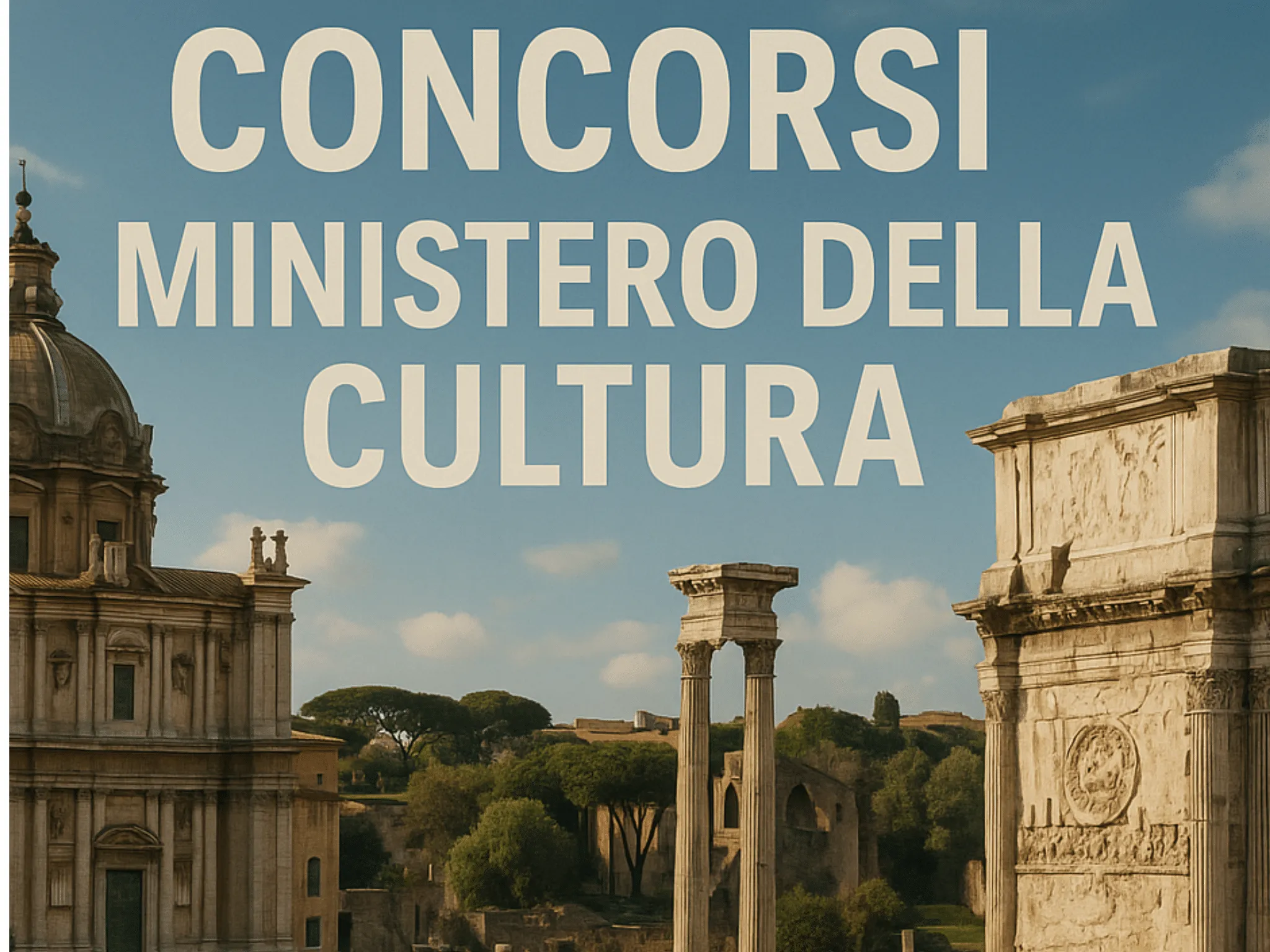Ministero della Cultura: al via il concorso per 1.800 assistenti a tempo indeterminato