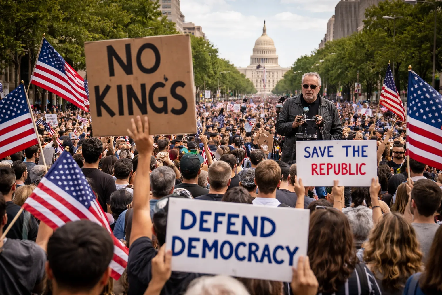 No Kings: l'America in piazza contro la concentrazione del potere