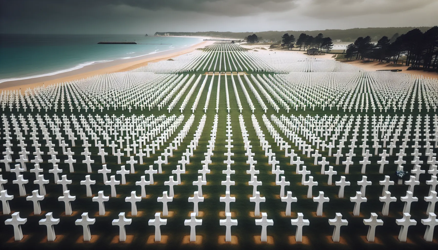 Omaha Beach, il nostro debito di libertà verso Anthony S. Bilotti e le 9.387 croci della Normandia