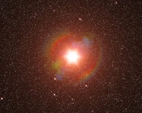 Osservata una Straordinaria Onda d'Urto Intorno a una Stella Morta: Nuove Scoperte dal Very Large Telescope dell’ESO