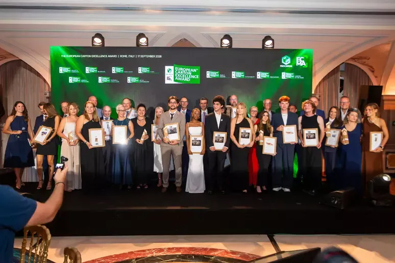 Packaging sostenibile: all'Italia tre premi ai Pro Carton Awards 2026