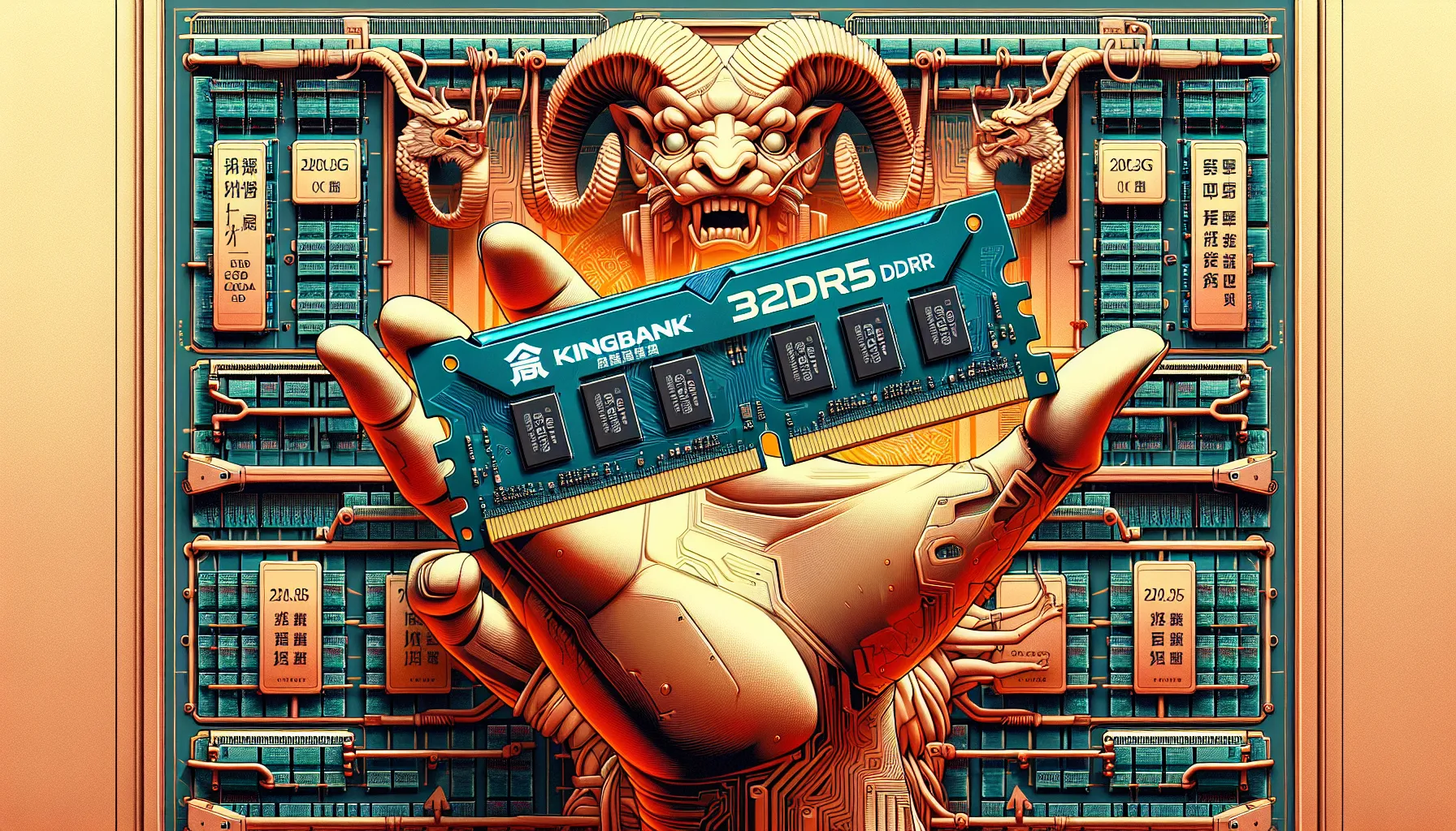 RAM DDR5 cinese, fine del risparmio: 32 GB ora costano quanto (e più) dei brand occidentali